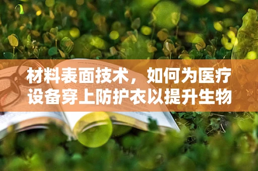 材料表面技术，如何为医疗设备穿上防护衣以提升生物相容性和消毒效率？