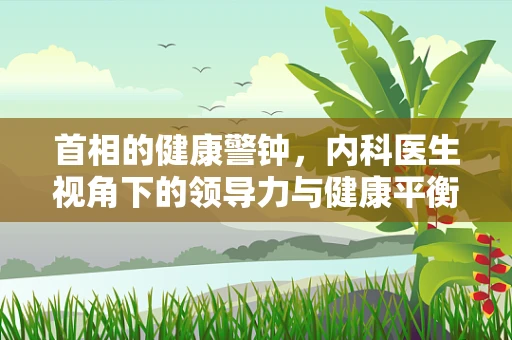 首相的健康警钟，内科医生视角下的领导力与健康平衡