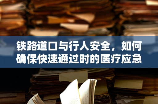 铁路道口与行人安全，如何确保快速通过时的医疗应急准备？